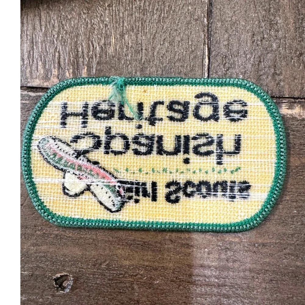 Vintage Girl Scouts Spanish Heritage Event Patch Embroidered Vintage Collectible